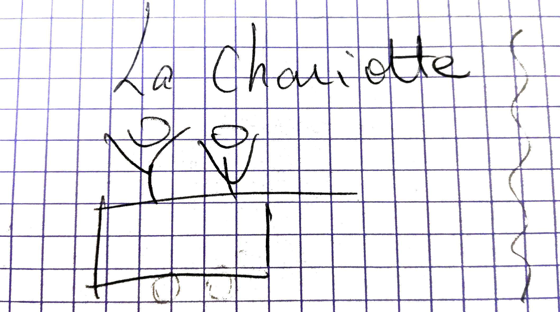 Croquis de la Chariotte